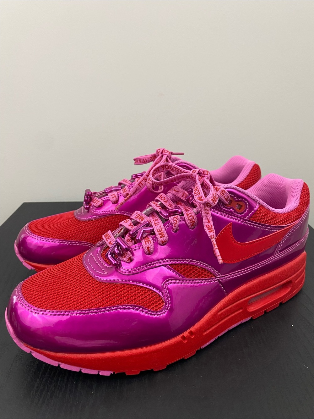🩷Nike Air Max 1 PRM Valentine’s Day Playful Pink - Size 10M -NEW🩷 - Picture 8 of 12